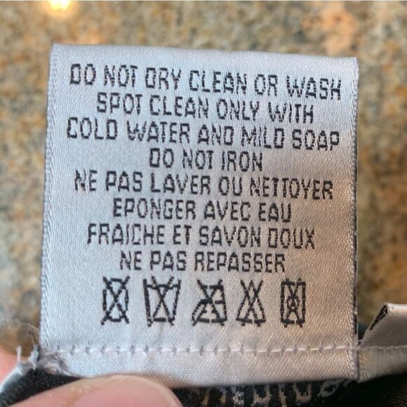 Vintage 90s/Y2K Fantasy Beaded Silk Slip Dress Evening Gown Size 6 SMALL - Picture 11 of 11